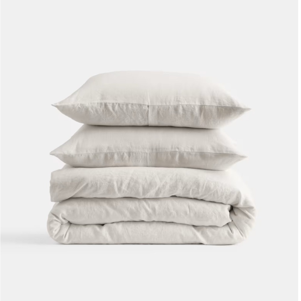 F/Q Quince Linen Duvet Cover Set